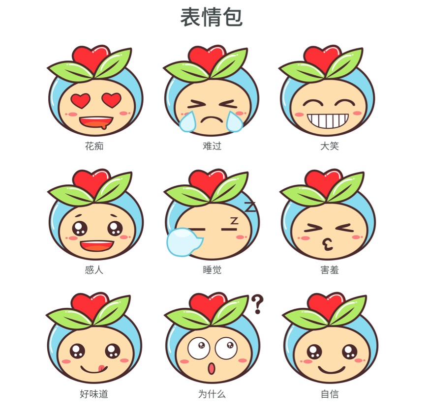吉祥物设计表情包
